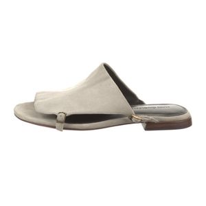MARI GIUDICELLI Suede Slides
